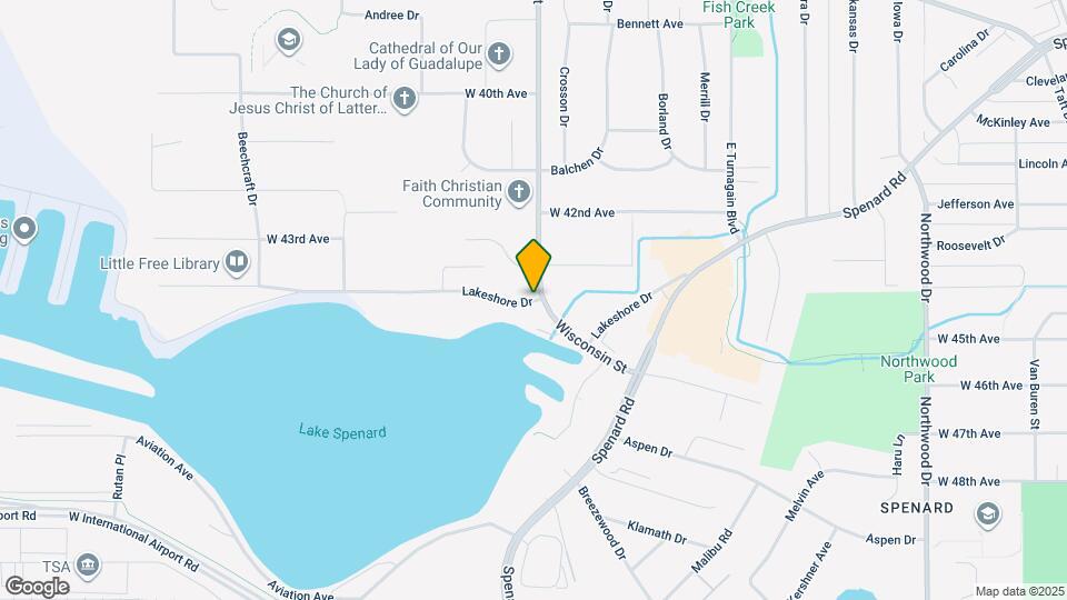 3105 Lakeshore Dr Map and Location Details