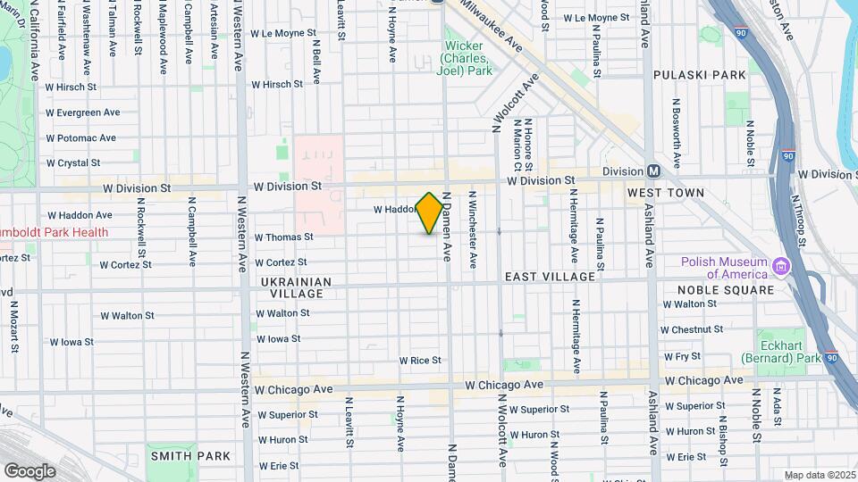 2023 W Thomas St, Unit E06P Map and Location Details