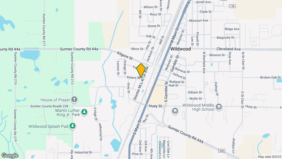 402 Peters St Map and Location Details