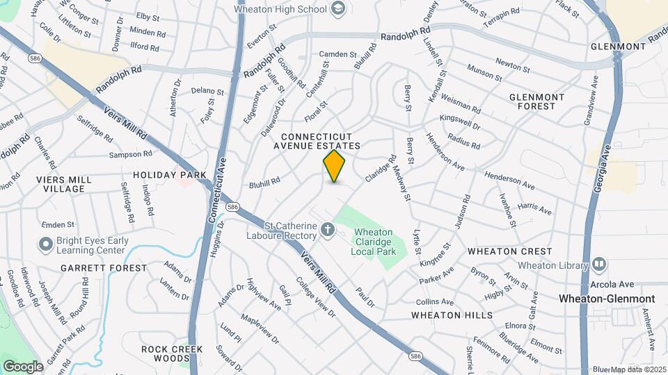 3332 Claridge Ct Map and Location Details