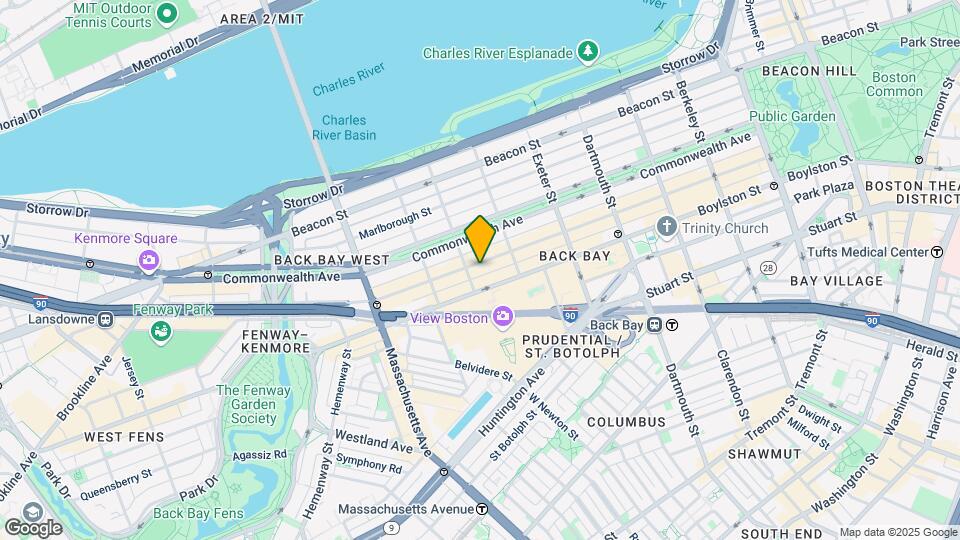 274 Newbury St, Unit 6 Map and Location Details