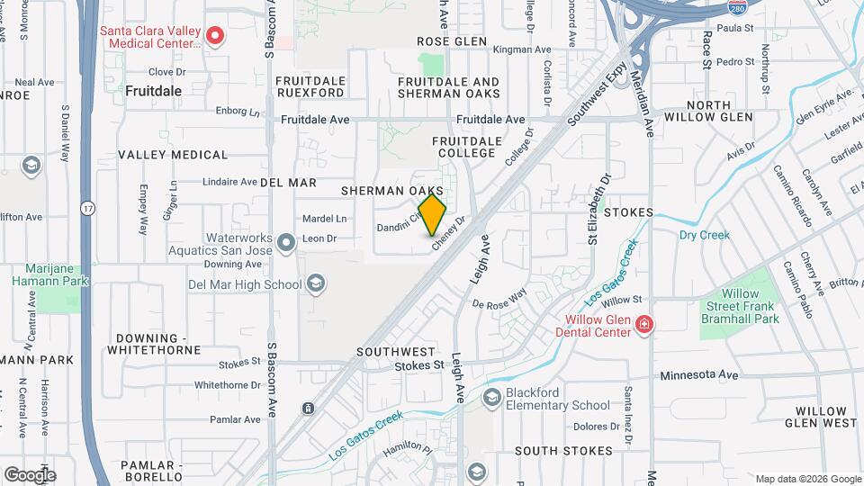 1745 Cheney Dr Map and Location Details