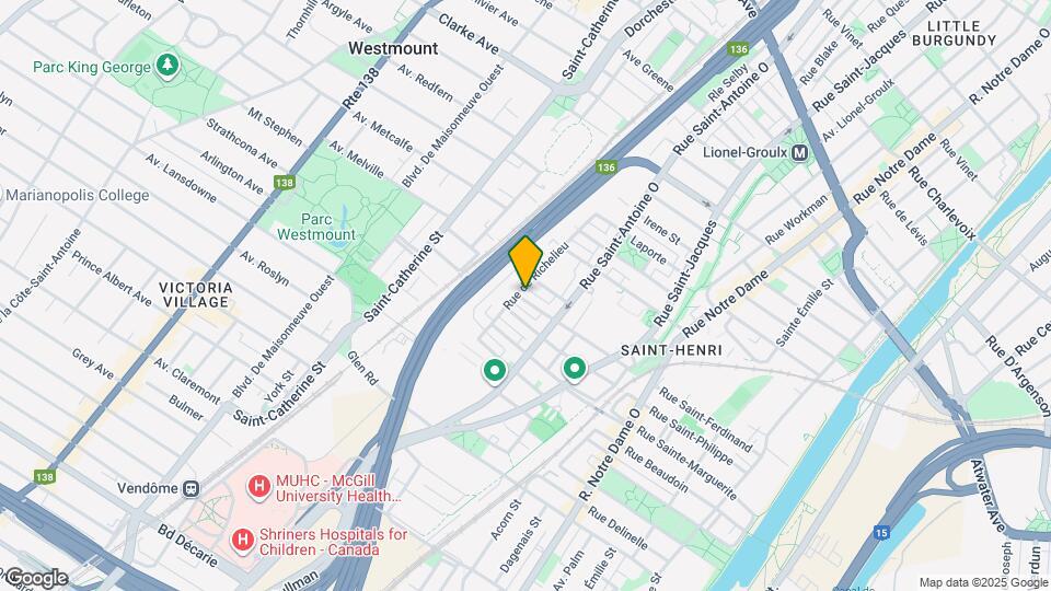 1011-1021 Rue Saint Ferdinand Map and Location Details