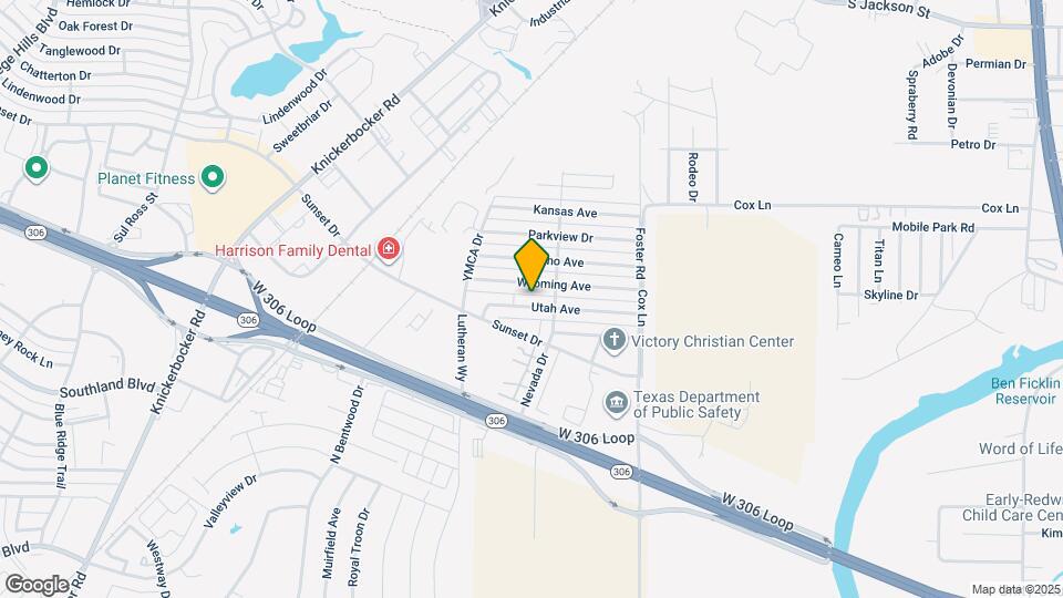 1724 Utah Ave Map and Location Details