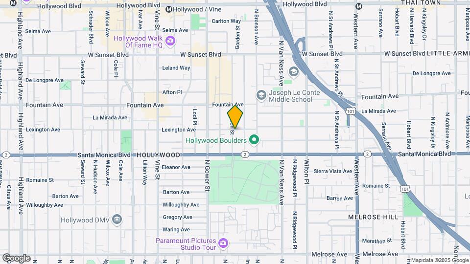 1156 Gordon St Map and Location Details