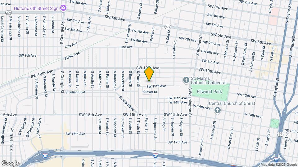 1408 SW 12th Ave Map and Location Details