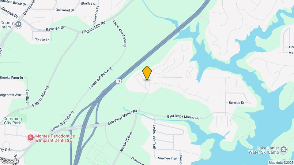 1216 Foxcroft Ln Map and Location Details