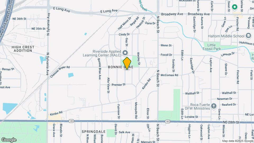 3128 Lakeland St Map and Location Details