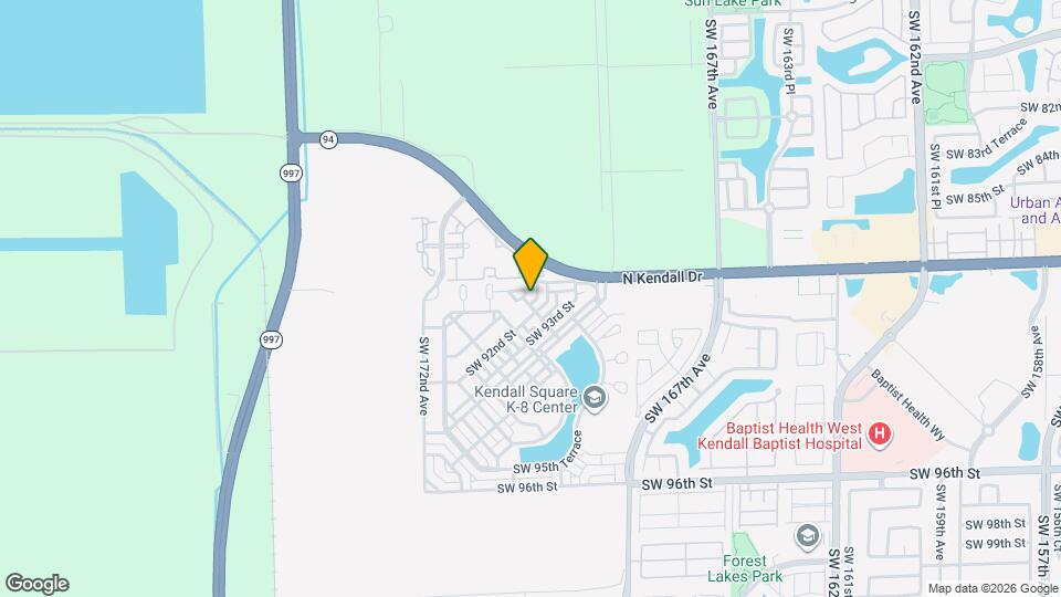 16961 SW 90th Terrace Map and Location Details