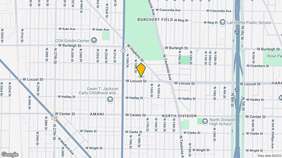 2903 N 17th St Map and Location Details