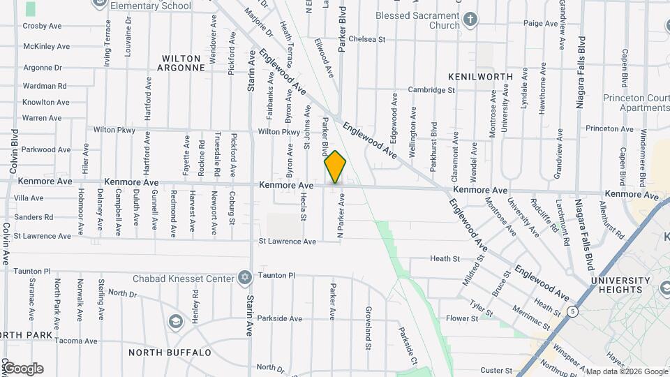 562 Kenmore Ave Map and Location Details