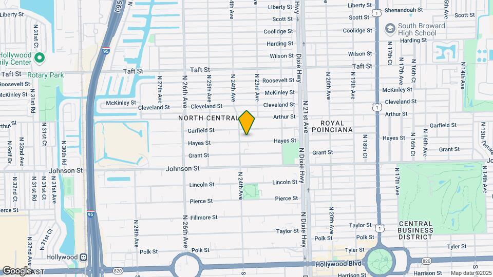 2325 Hayes St Map and Location Details