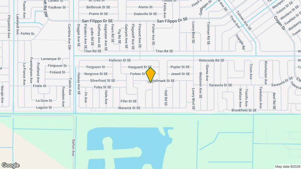 3206 Halacka Ave SE Mapa y Detalles de la Ubicación