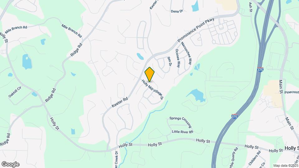 117 Holly Mill Village Dr Map and Location Details