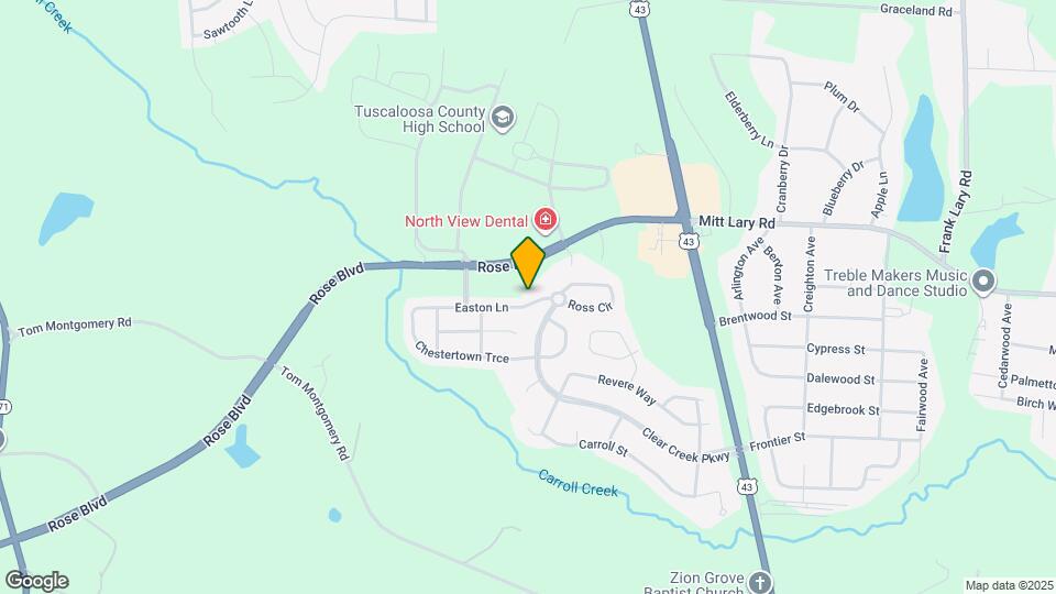 5024 Easton Ln Mapa y Detalles de la Ubicación