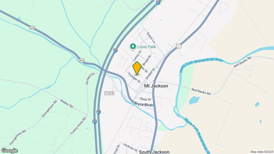 5986 Broad St Map and Location Details