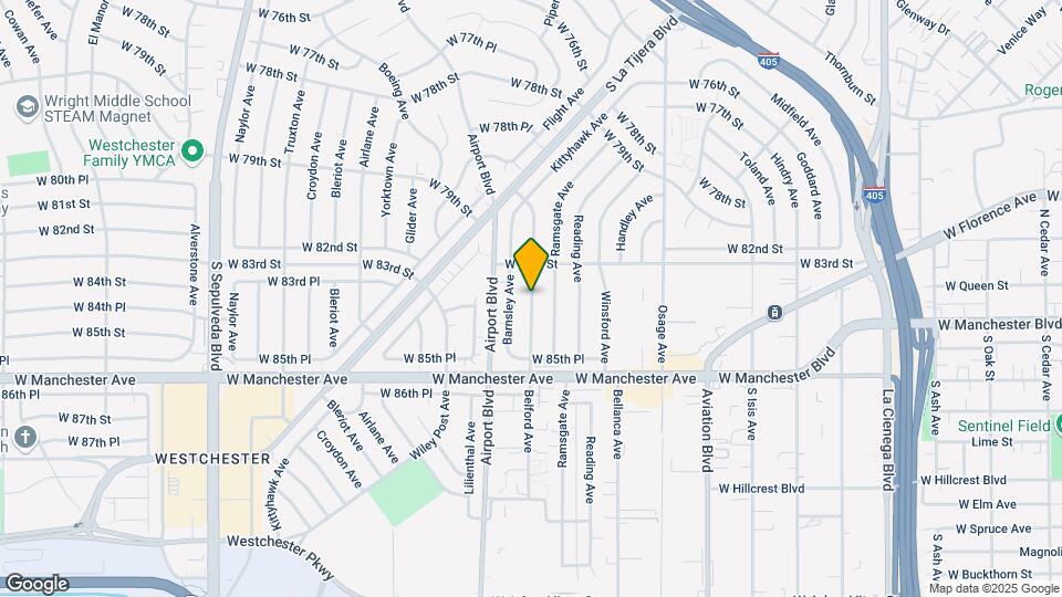 8339 Belford Ave, Unit 8339 Belford Ave Map and Location Details