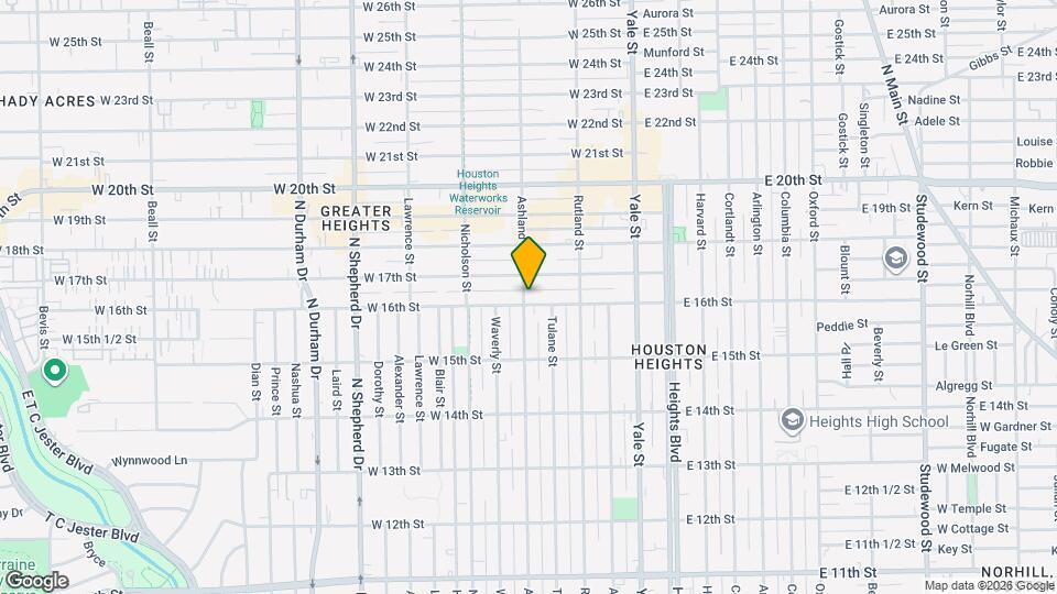 345 W 16th St Map and Location Details