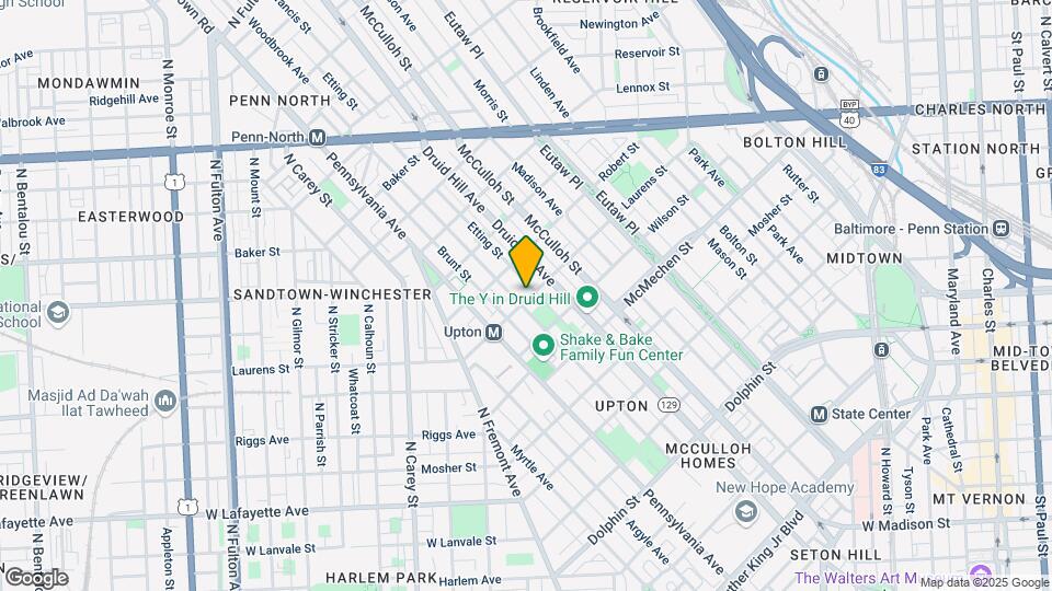 530 Laurens St Map and Location Details