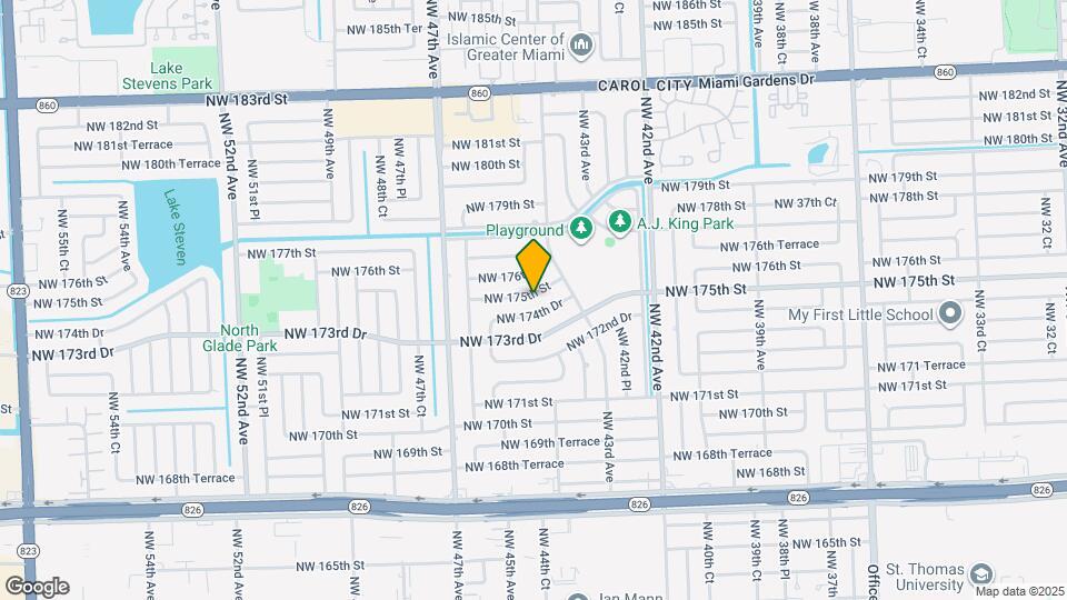 4430 NW 175th St Map and Location Details