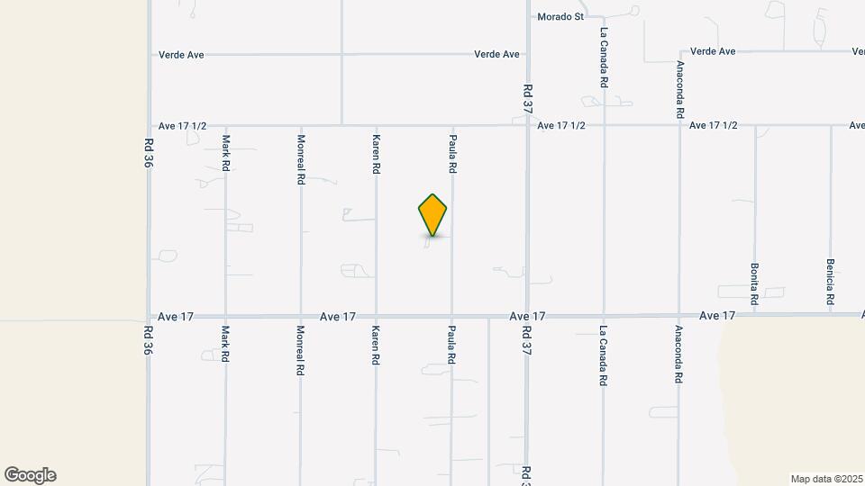 17180 Paula Rd Map and Location Details