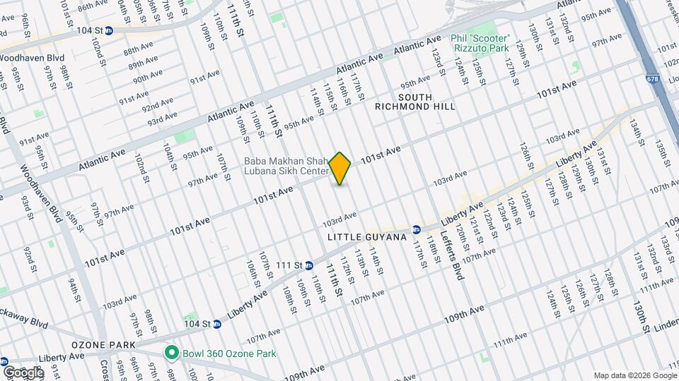 101-29 113th St Map and Location Details