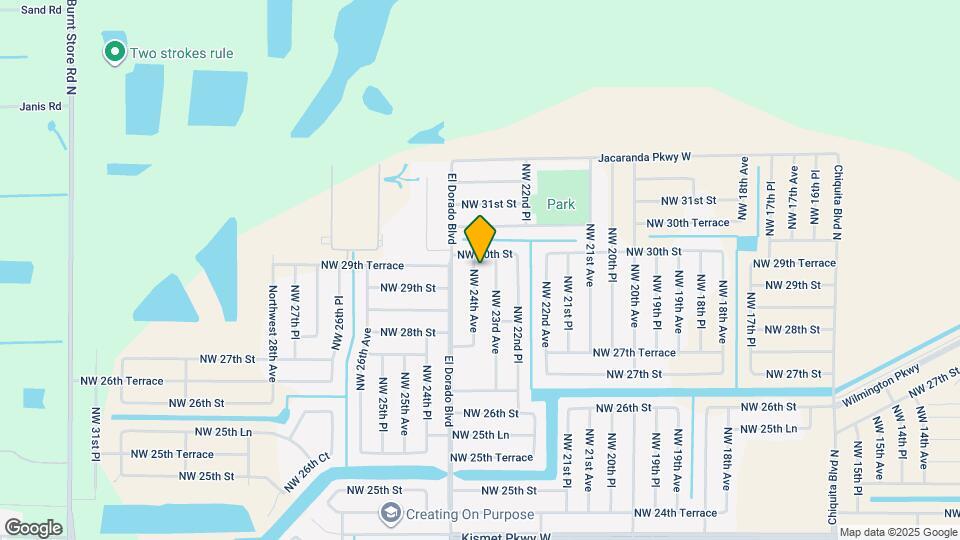 2909 NW 24th Ave Map and Location Details