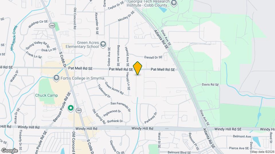 2111-2113 Valley Oaks Dr SE Map and Location Details