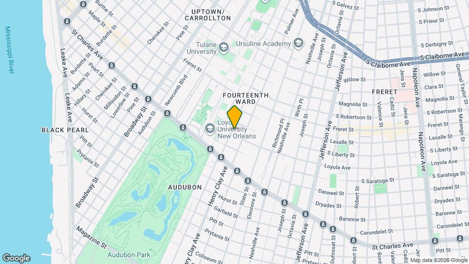 1803 Calhoun St, Unit B Map and Location Details