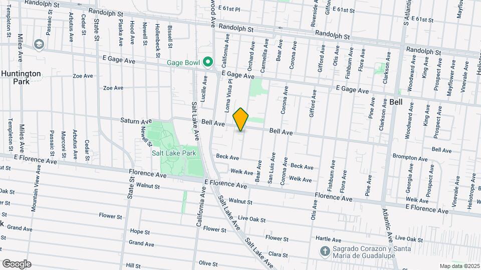 6815 Orchard Ave Map and Location Details