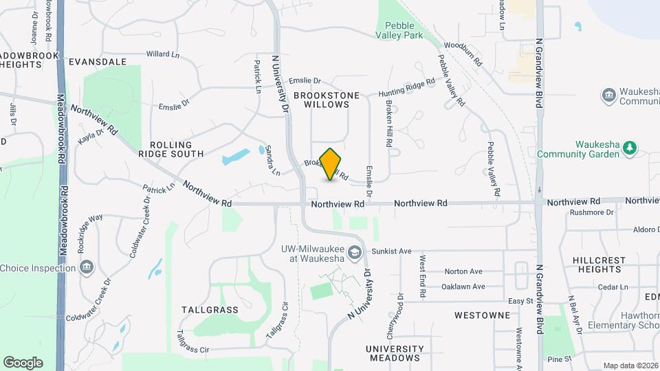 2211 N University Dr Map and Location Details