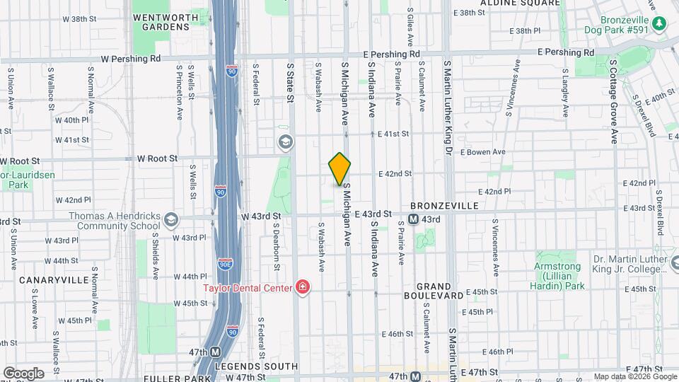 4220 S Michigan Ave, Unit 2 Mapa y Detalles de la Ubicación