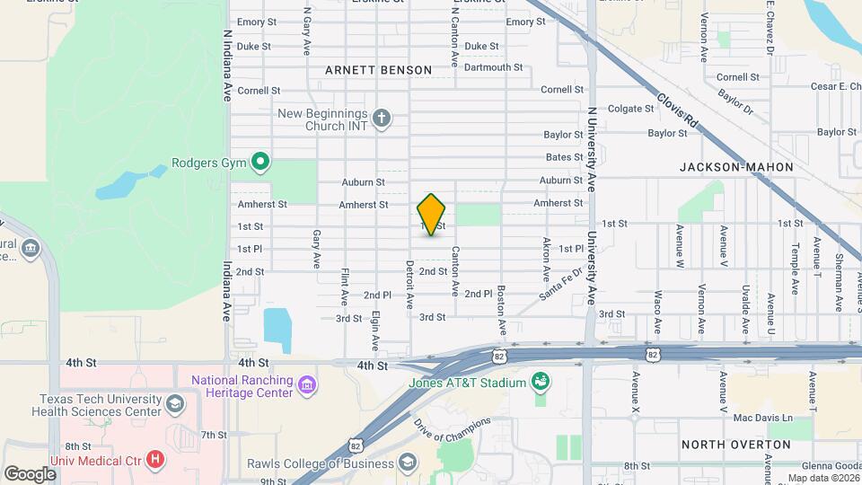 2814 1st Pl Map and Location Details