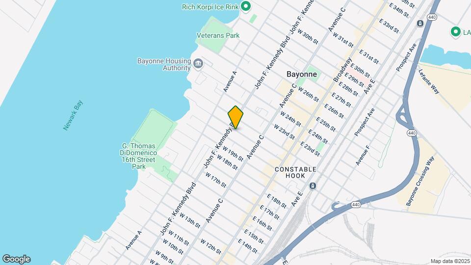 96 W 21st St Mapa y Detalles de la Ubicación
