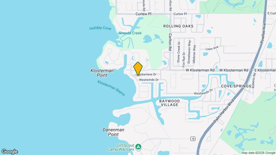 205 Driftwood Dr W Map and Location Details