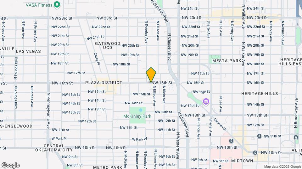 1308 NW 16th St Map and Location Details