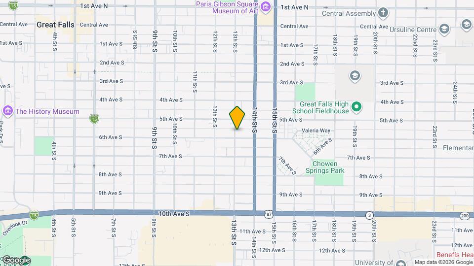 517 13th St S Map and Location Details