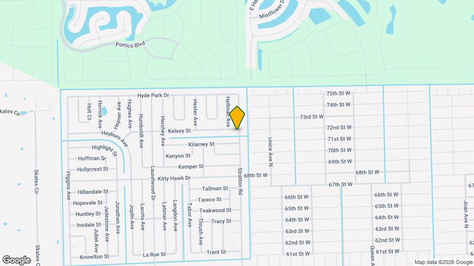 3705 Kelsey St Mapa y Detalles de la Ubicación