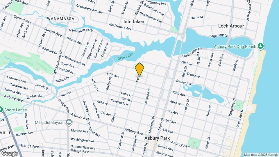1302 Comstock St Map and Location Details