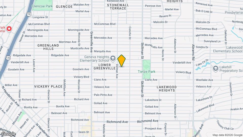 5914 Goodwin Ave Map and Location Details