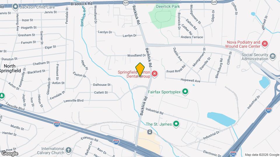 7051 Leewood Forest Dr Map and Location Details