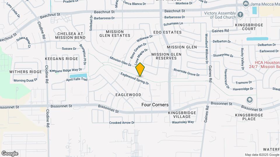 9427 Eaglewood Spring Dr Map and Location Details