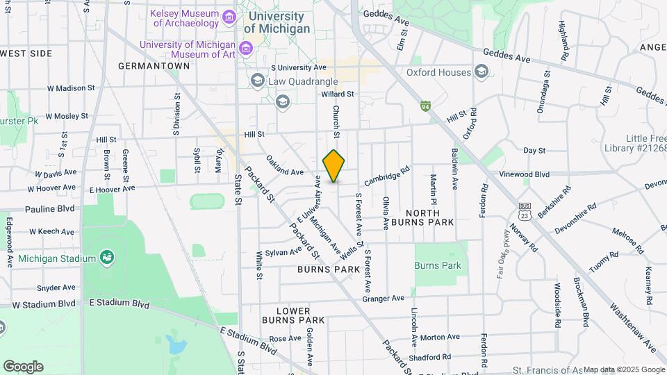 Fritz Lofts Map and Location Details