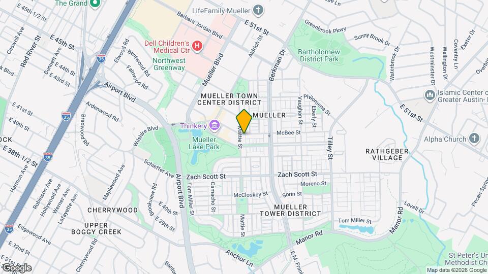 4417 Mattie St Map and Location Details