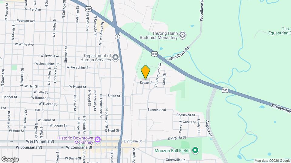 601 Drexel Street Units 1-8 (McKinney 15) Map and Location Details