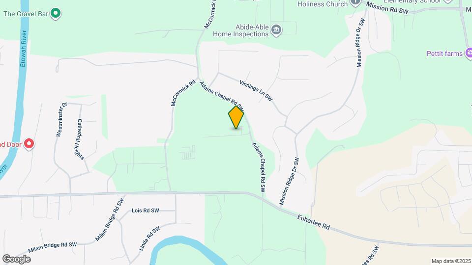 110 Chapel Meadow Ln SW Map and Location Details