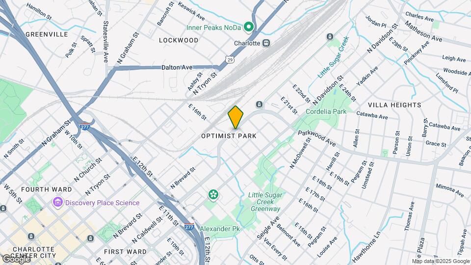 256 Parkwood Ave Map and Location Details