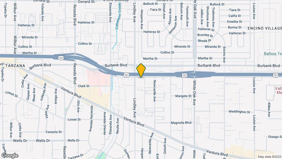 5500 Lindley Ave, Unit 202 Mapa y Detalles de la Ubicación