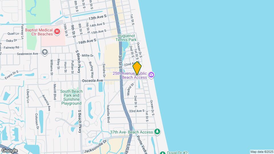 201 25th Ave S Map and Location Details