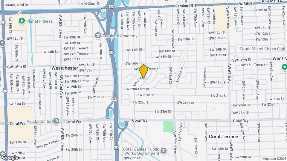 1850 SW 73rd Court Rd Map and Location Details